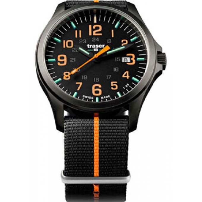 Швейцарские наручные мужские часы TRASER TR.107425. Коллекция Professional W199526