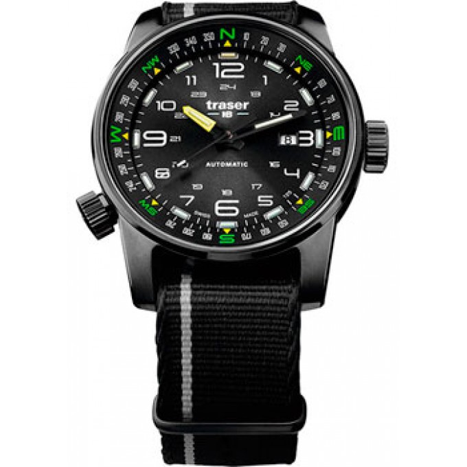 Швейцарские наручные мужские часы TRASER TR.107718. Коллекция Professional W199829