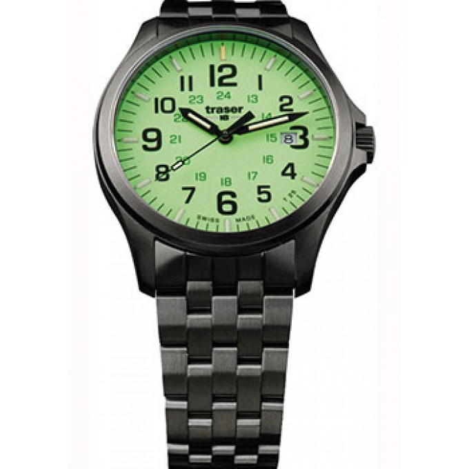 Швейцарские наручные мужские часы TRASER TR.107865. Коллекция Officer Pro W207738