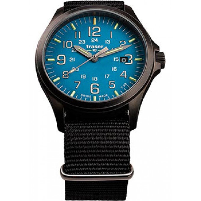 Швейцарские наручные мужские часы TRASER TR.108647. Коллекция Officer Pro W214994