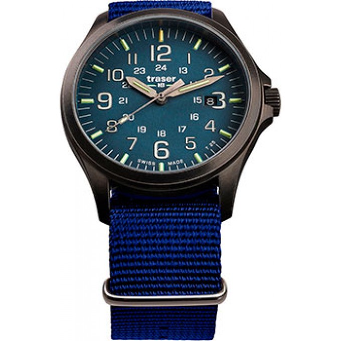 Швейцарские наручные мужские часы TRASER TR.108745. Коллекция Officer Pro W222962