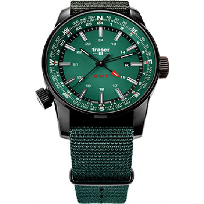 Швейцарские наручные мужские часы TRASER TR.109035. Коллекция Pathfinder W222967