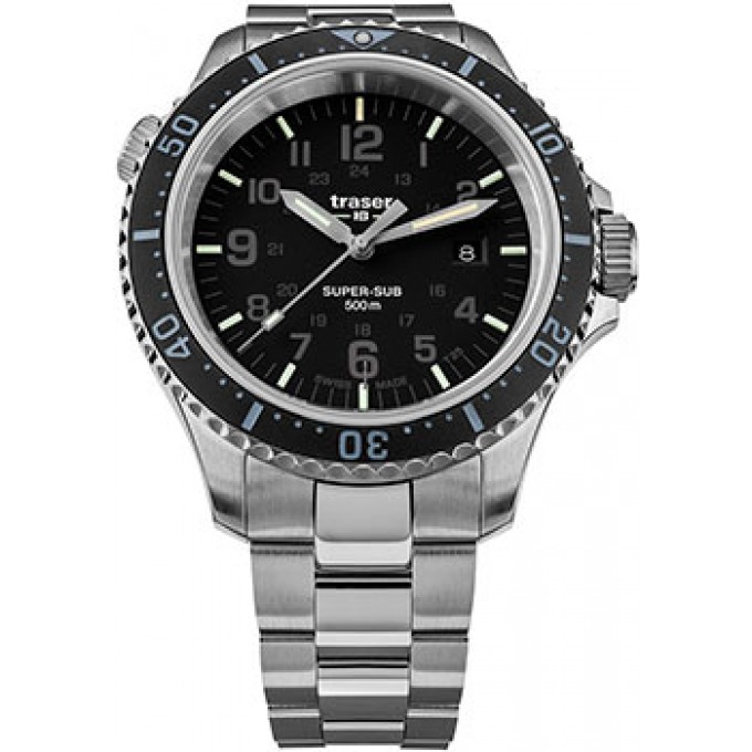 Швейцарские наручные мужские часы TRASER TR.109376. Коллекция Diver W224156