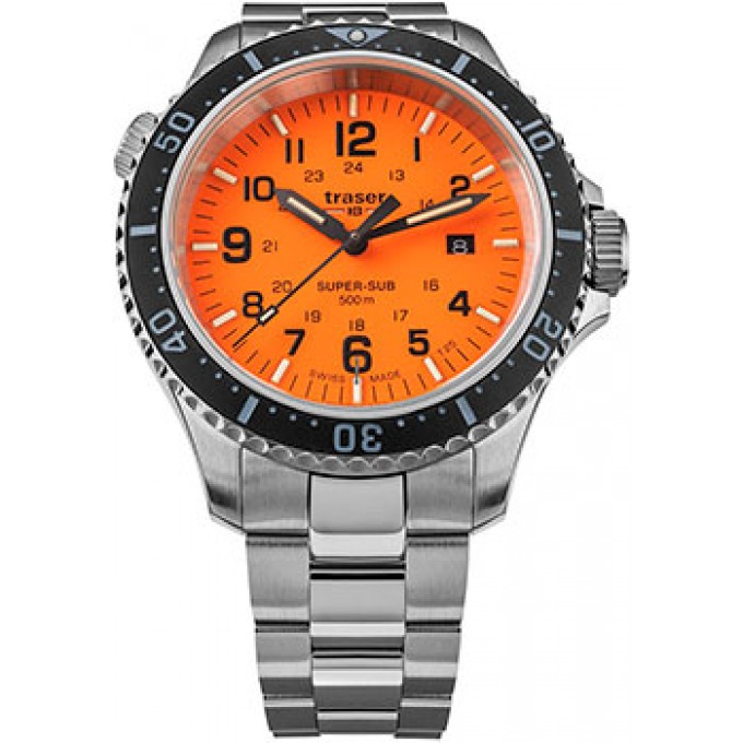 Швейцарские наручные мужские часы TRASER TR.109379. Коллекция Diver W224159
