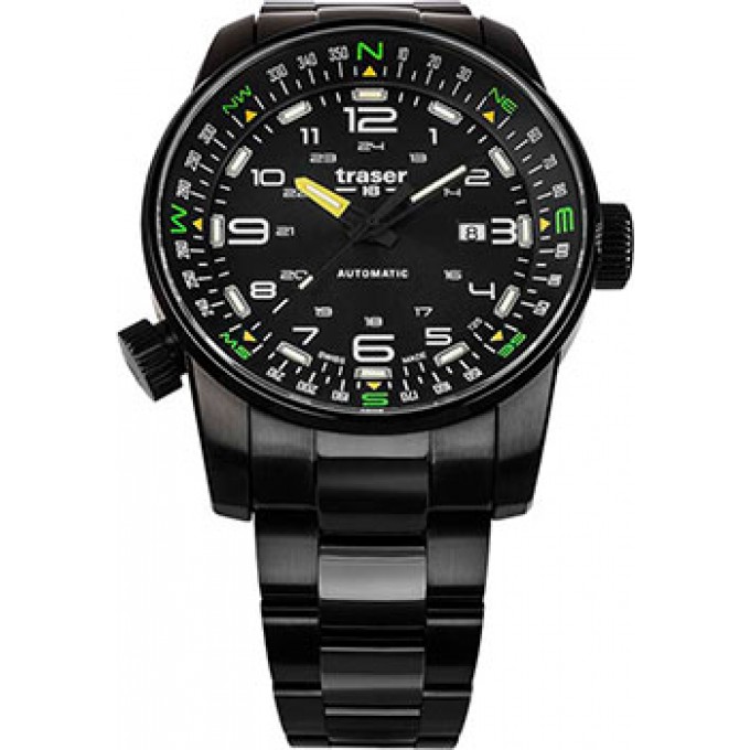 Швейцарские наручные мужские часы TRASER TR.109522. Коллекция Pathfinder W224162
