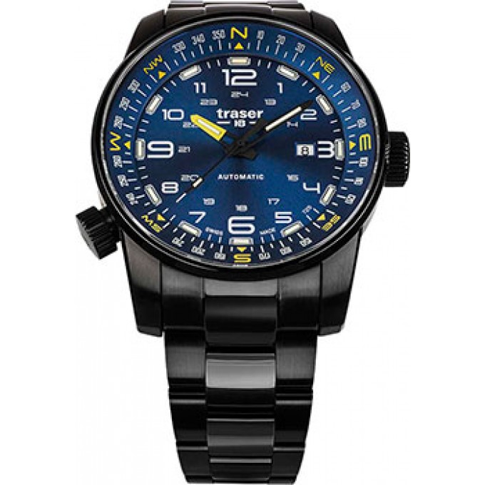 Швейцарские наручные мужские часы TRASER TR.109523. Коллекция Pathfinder W224163