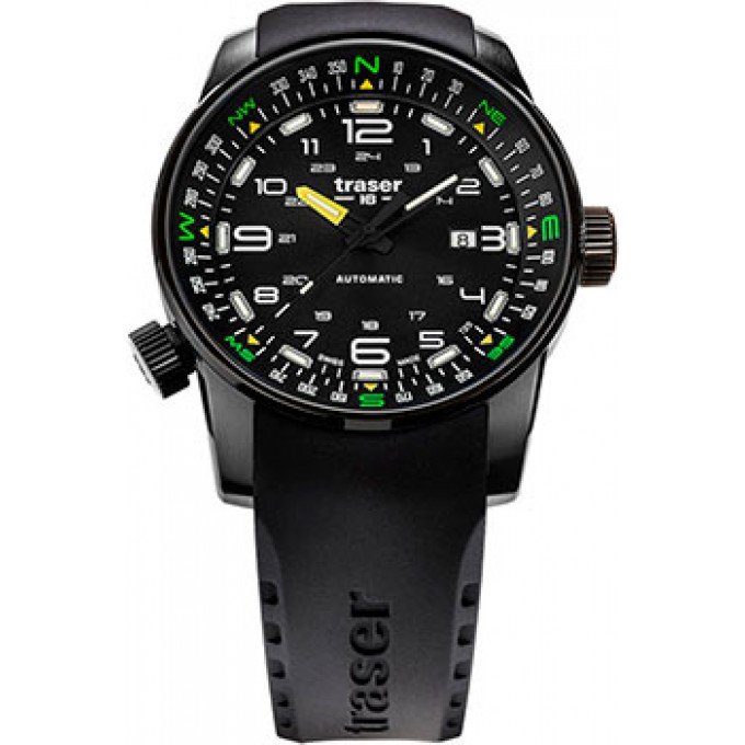 Швейцарские наручные мужские часы TRASER TR.109741. Коллекция Pathfinder W224166