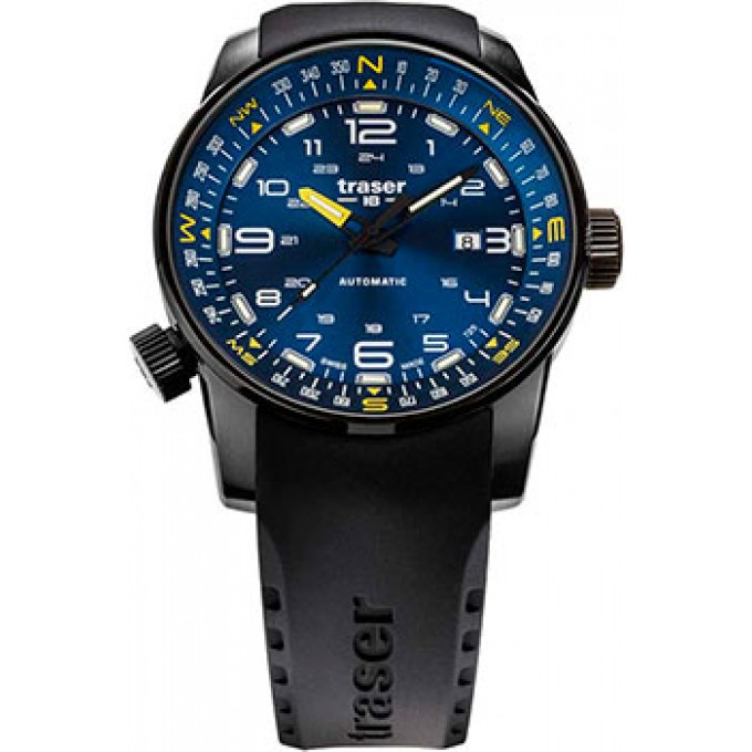 Швейцарские наручные мужские часы TRASER TR.109742. Коллекция Pathfinder W224167