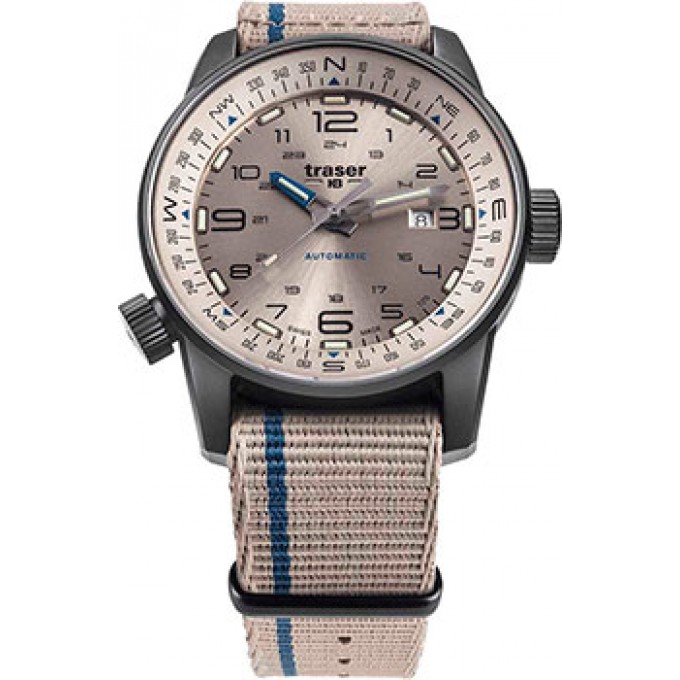 Швейцарские наручные мужские часы TRASER TR.110454. Коллекция Pathfinder W239168