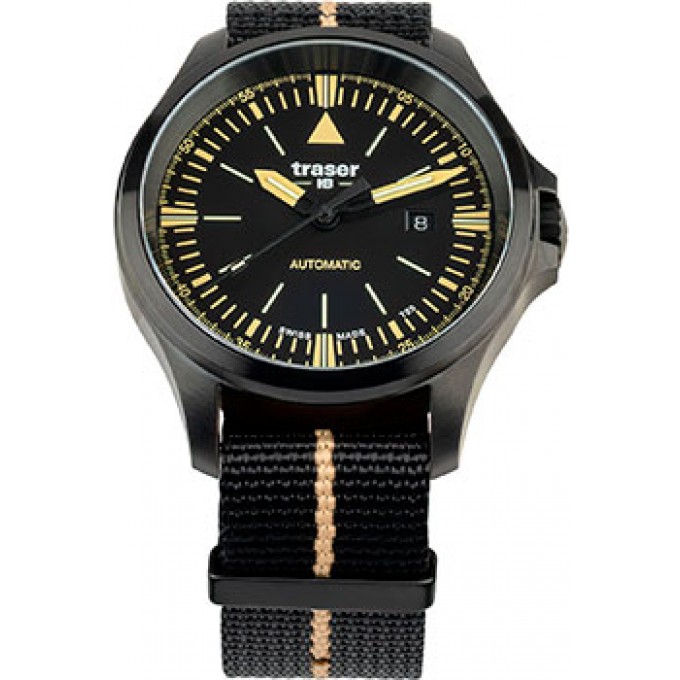 Швейцарские наручные мужские часы TRASER TR.110755. Коллекция Officer Pro W239178