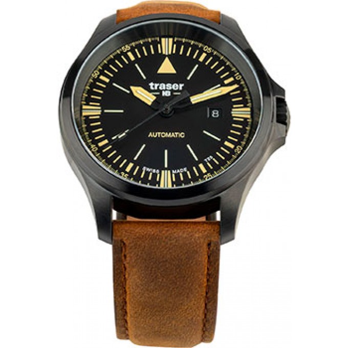 Швейцарские наручные мужские часы TRASER TR.110756. Коллекция Officer Pro W239179