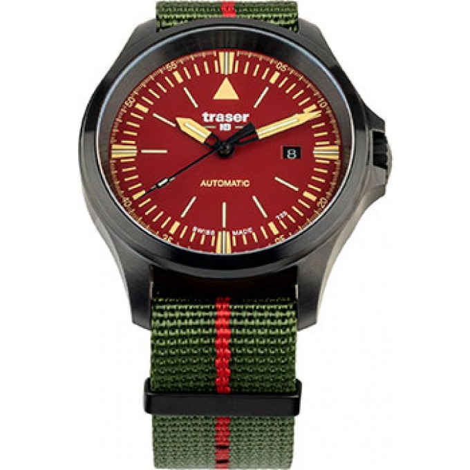 Швейцарские наручные мужские часы TRASER TR.110757. Коллекция Officer Pro W239180
