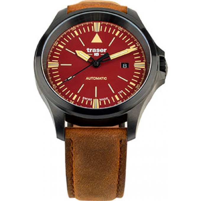Швейцарские наручные мужские часы TRASER TR.110758. Коллекция Officer Pro W239181