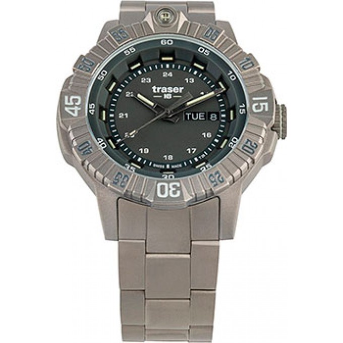 Швейцарские наручные мужские часы TRASER TR.110666. Коллекция Tactical W241001