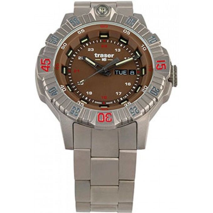 Швейцарские наручные мужские часы TRASER TR.110668. Коллекция Tactical W241003